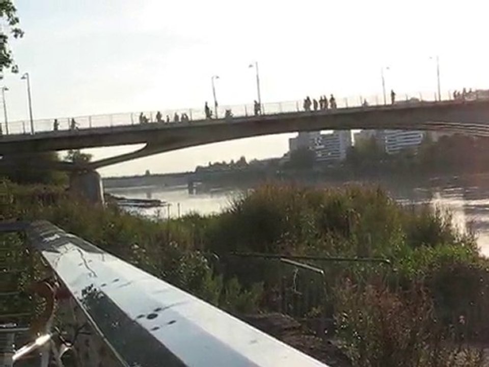 Nantes / St Séb : inauguration pont Léopold Sédar Senghor