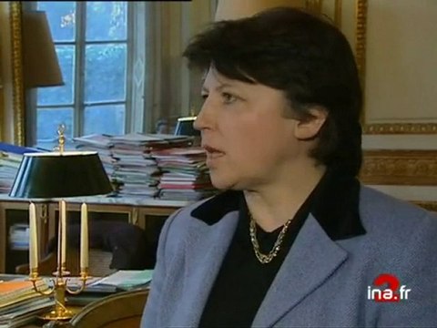 Chiffres chômage / Martine Aubry