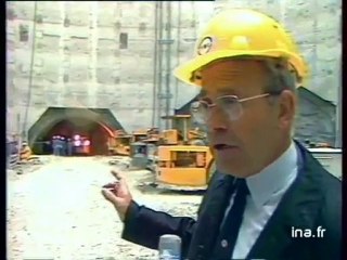 Coup d'envoi tunnel sous la manche