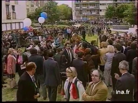 Mitterrand à Issoudun et Blois