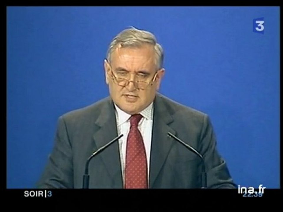 Raffarin au diner du CRIF