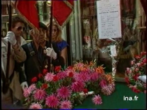 Manifestation rue des Rosiers