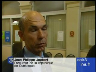 Incidents devant la Palais de justice de Dunkerque à l'arrivée du tireur raciste