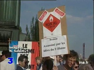 Off pont du Carrousel : hommage à Brahim BOUARRAM