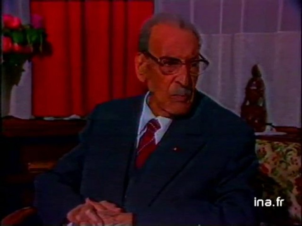 Cheysson à Alger + Ferhat Abbas