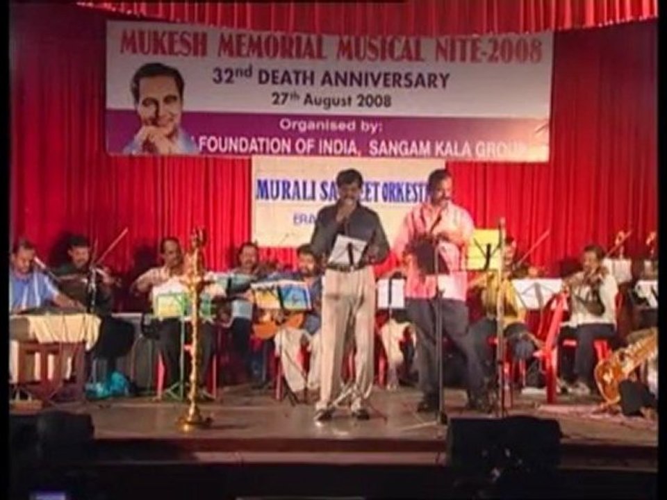 Tribute to Mukesh "Hum Tujh se" rag Darbari by Dr.NSD Raju