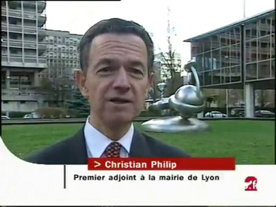Inauguration du tramway de Lyon