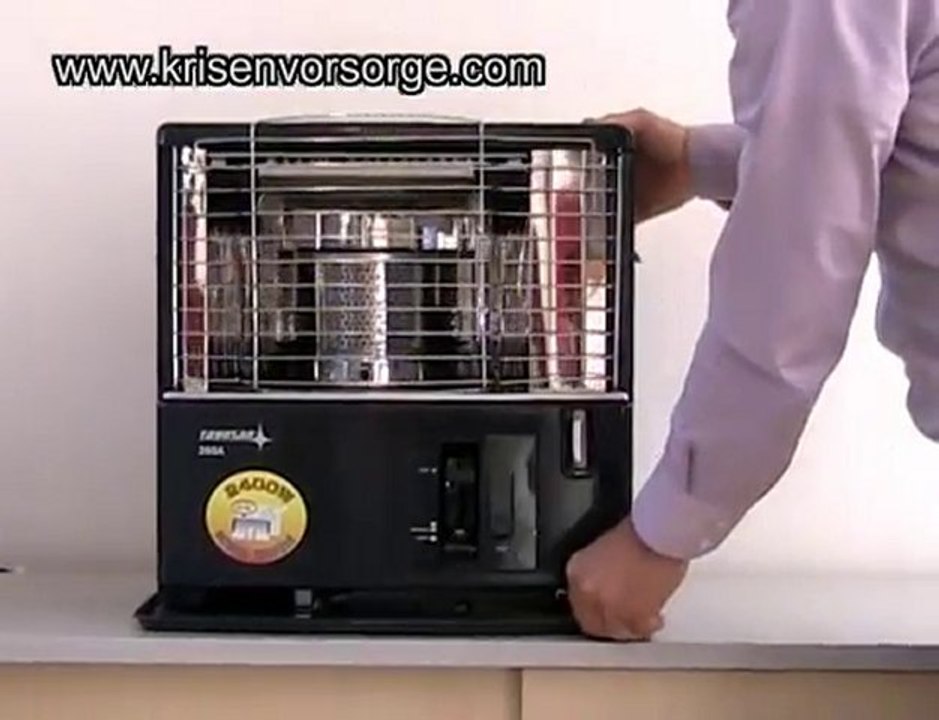 Petroleum-Ofen, mit Petroleum heizen