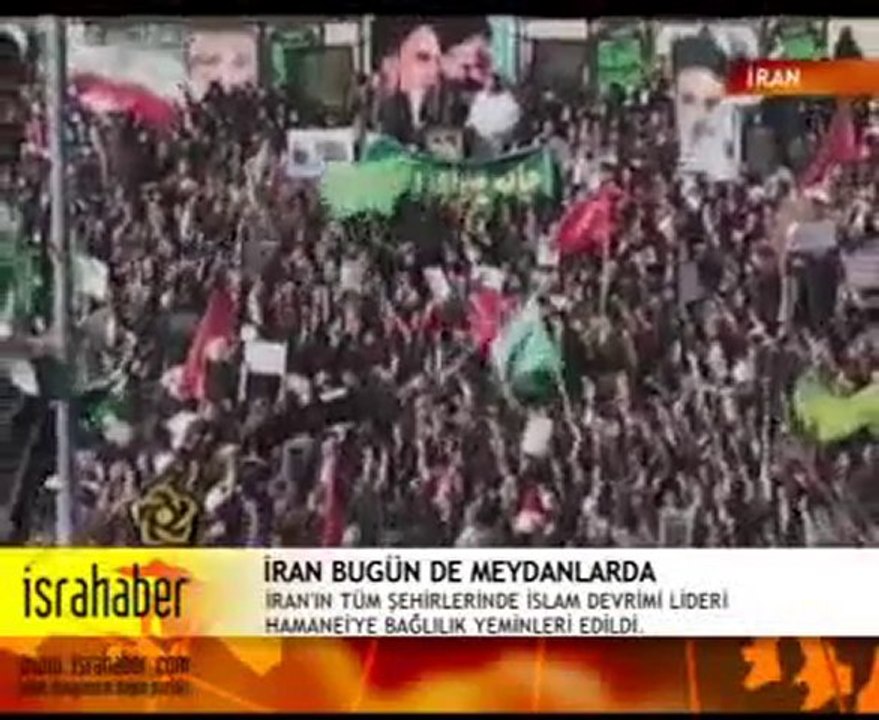 İran Halkı Meydanlar'da