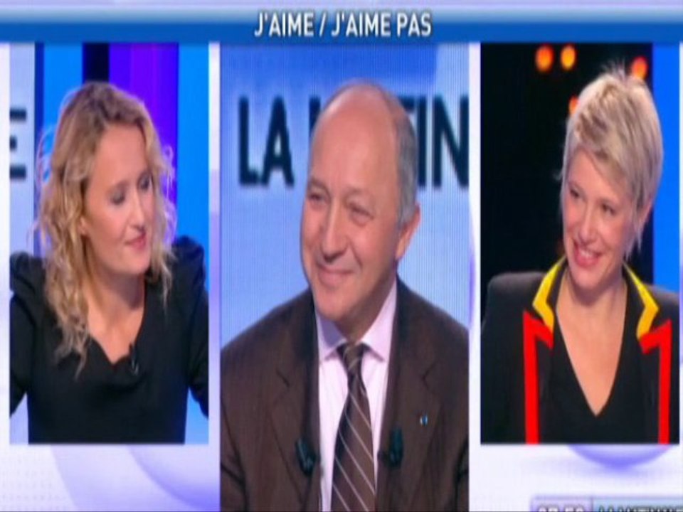 Laurent Fabius à la Matinale de Canal+ lundi 25/10/2010