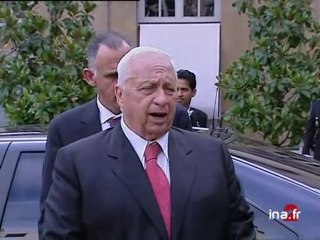 [Visite officielle d'Ariel Sharon à Paris]
