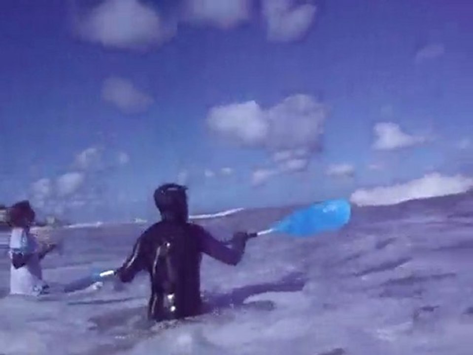 longe cote :franchissement de vagues