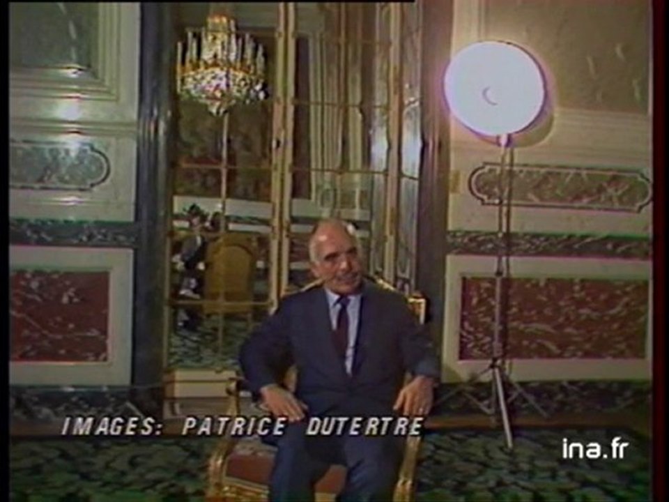 [Interview Hussein I de Jordanie]