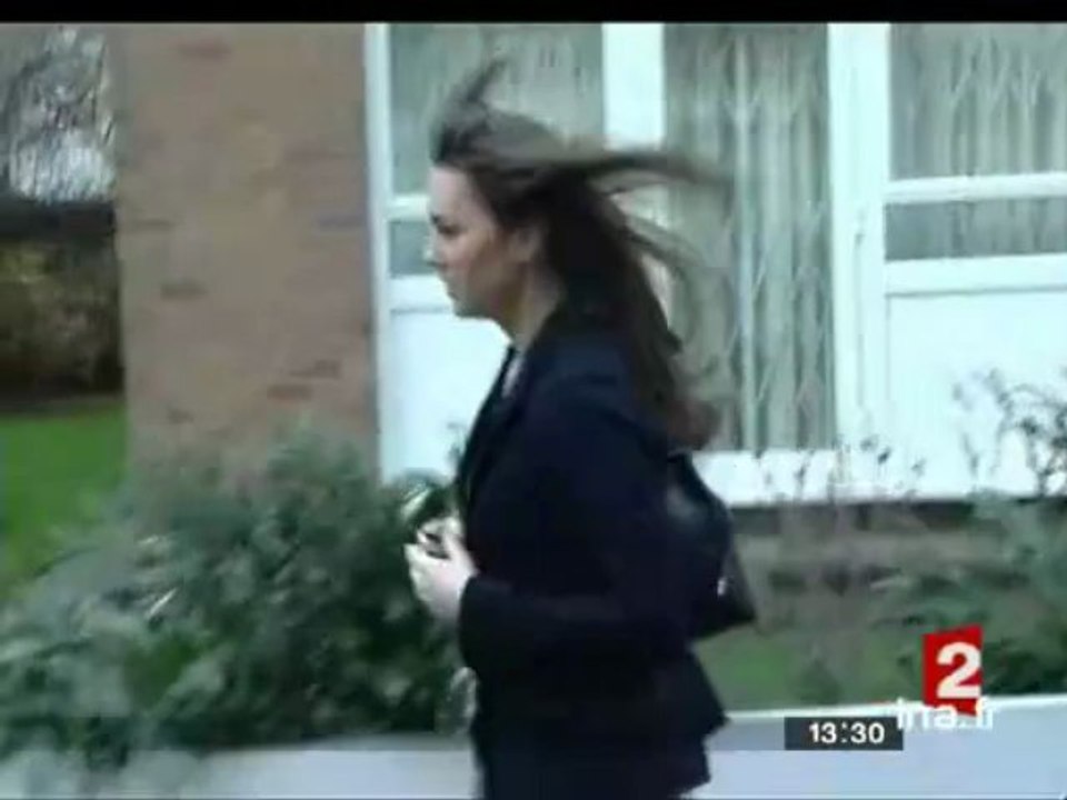 Kate Middleton la fiancée du Prince William - Archive vidéo INA