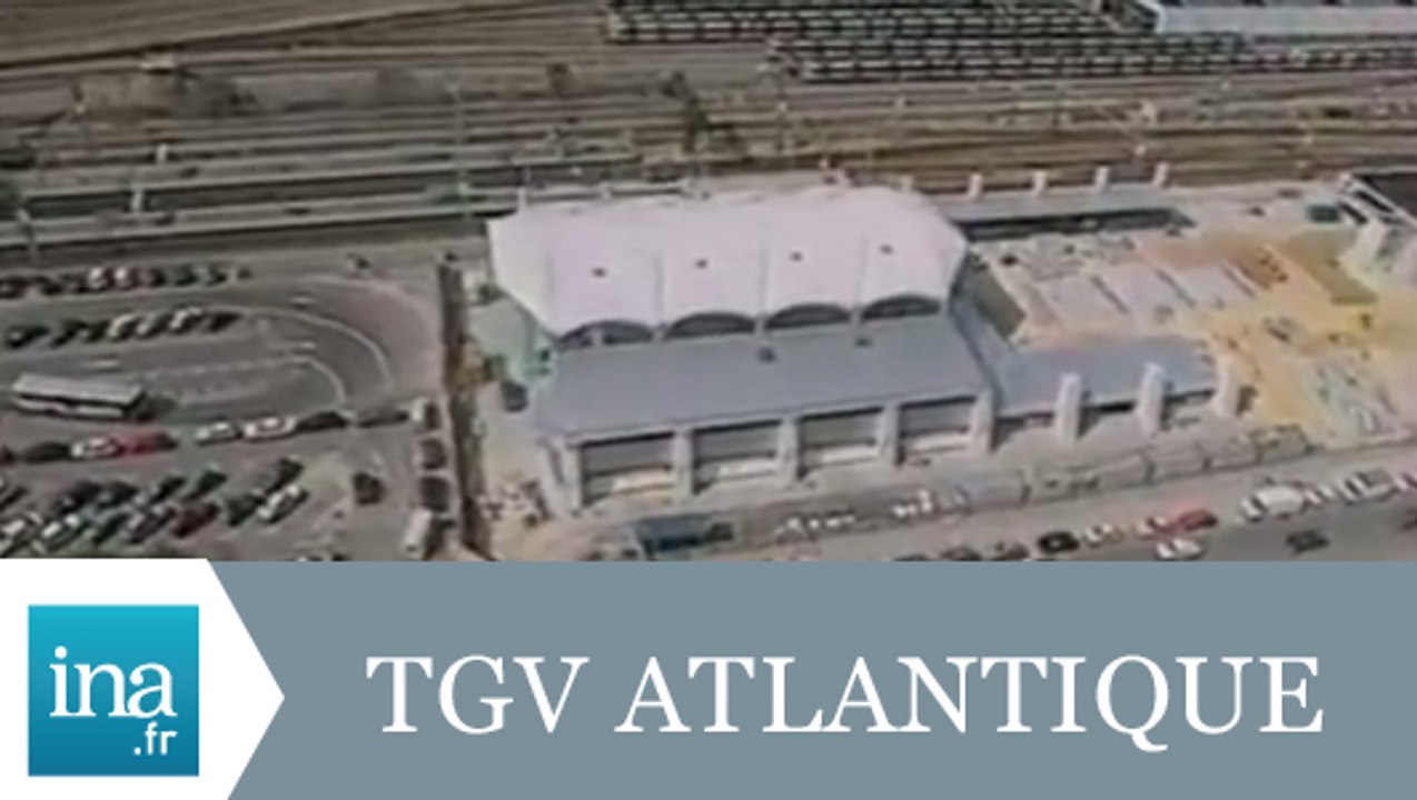 La nouvelle gare TGV de Massy-Palaiseau - Archive INA