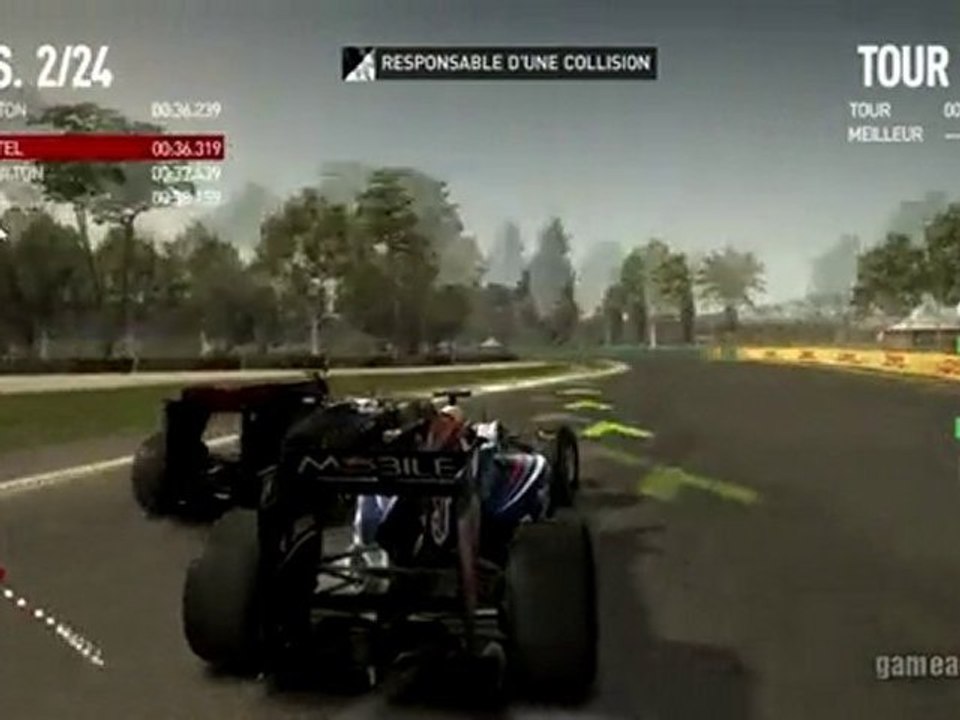Gameplay F1 2010