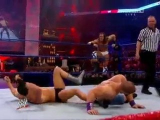 Bragging Rights 2010 Cena & Otunga vs Rhodes & Mcintyre 2/2