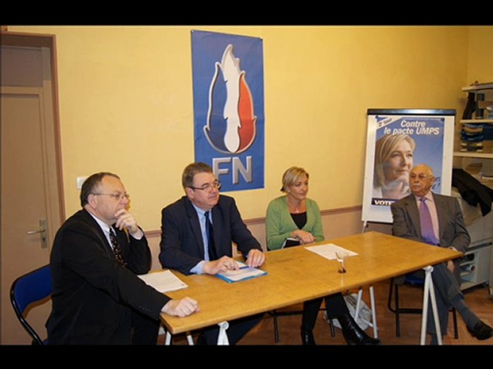 Conférence de presse à Troyes (10) de Marine Le Pen