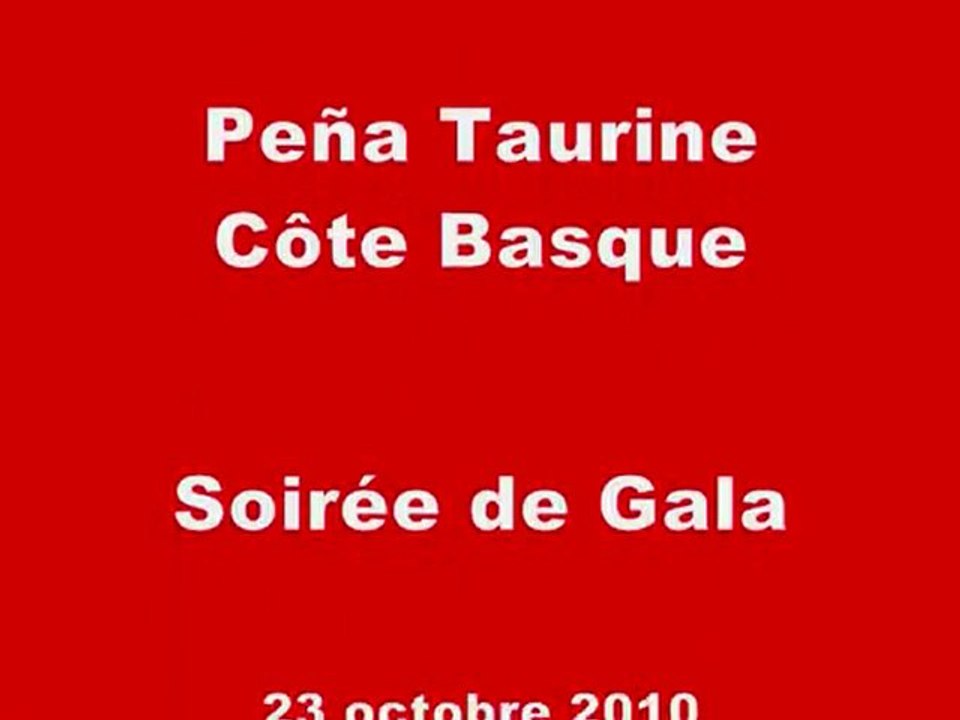 1 - Soirée de Gala 35eme Anniversaire de la Peña 1ere partie