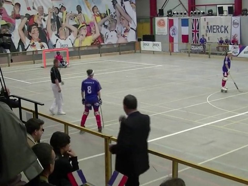 RINK HOCKEY - CHAMPIONNAT D'EUROPE FEMININ 2010 - U20 France / Suisse Part 1