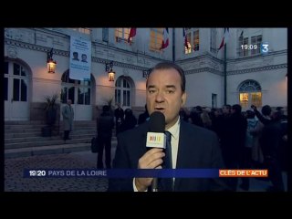 Portraits de Hervé Ghesquière et Stéphane Taponier à Nantes