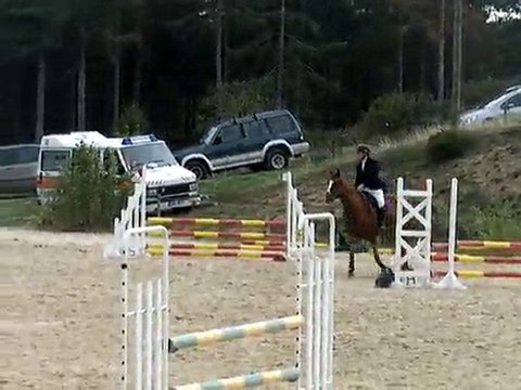 cso du CCE au poney d'éole, club 2 le 17 octobre 2010