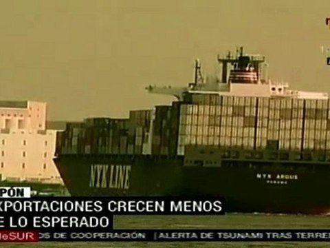Exportaciones crecen menos de los esperado