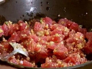 KitchenDaily - Marcus Samuelsson - Tuna Tartare/Pancake