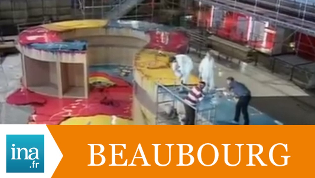 Gaetano Pesce à Beaubourg - Archive INA