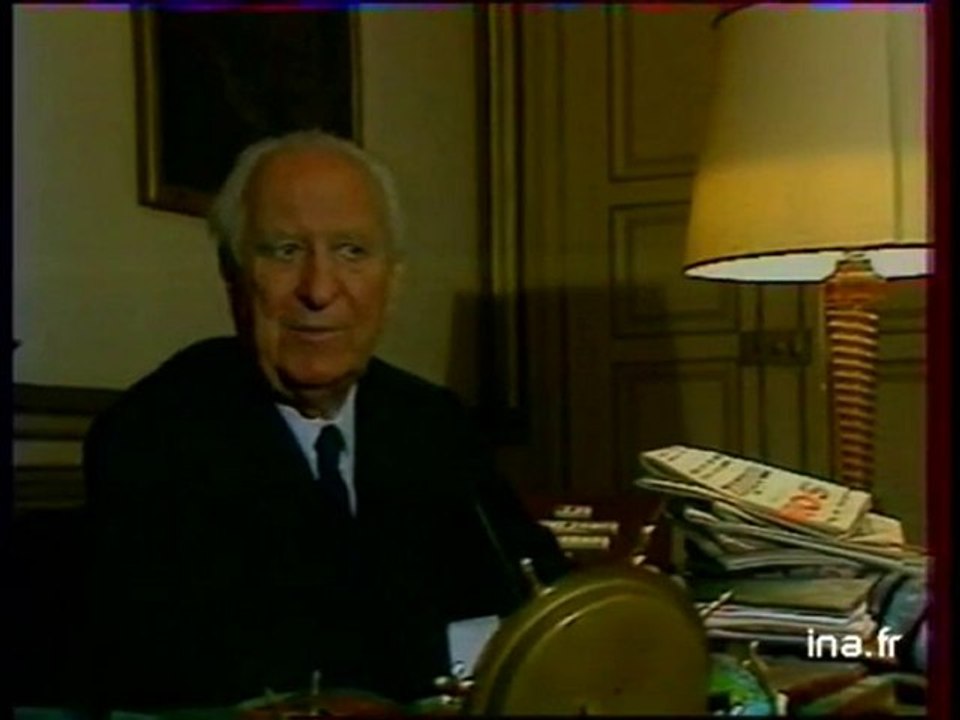 Déclaration Gaston Defferre à propos des élections municipales à Marseille.