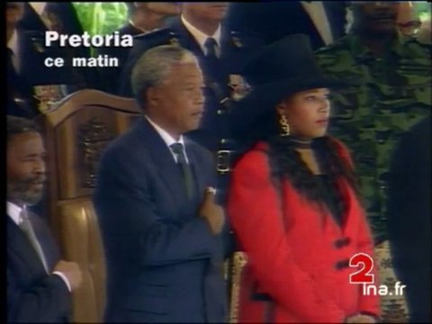 Nelson Mandela devient Président de l'Afrique du Sud - Archive vidéo INA