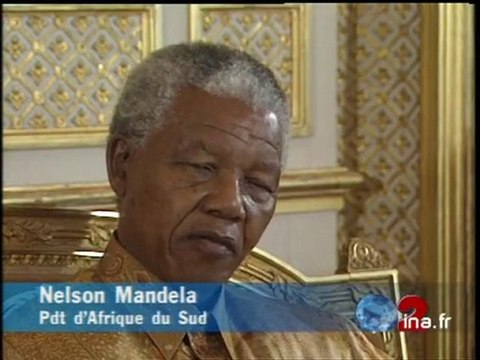 Nelson Mandela Interview à l'Elysée - Archive vidéo INA