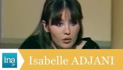 Isabelle Adjani "Je ne suis pas malade" - Archive INA