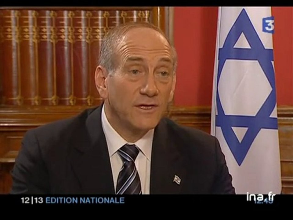 Rencontre avec Ehud Olmert