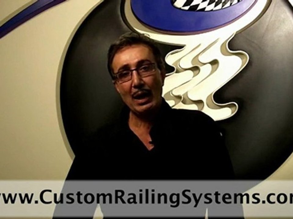 Stainless steel glass railing glass staircase railing