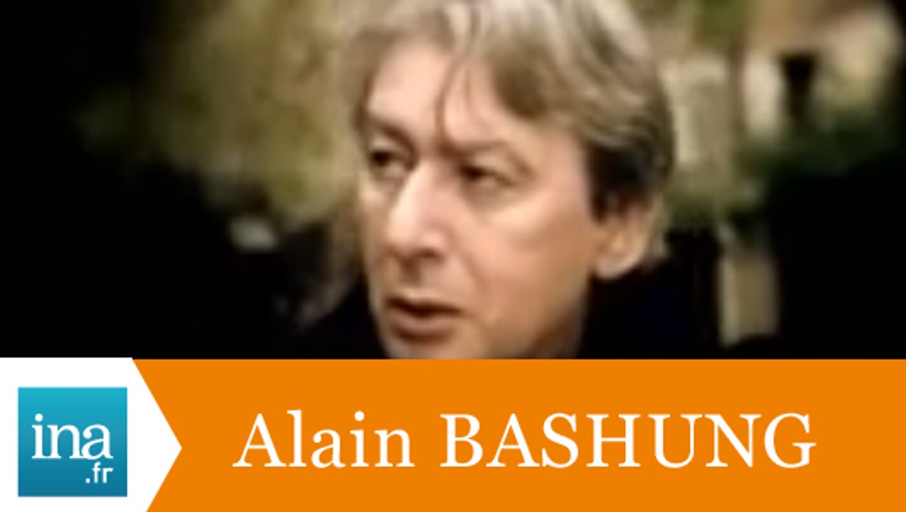 Alain Bashung "Bleu pétrole" - Archive INA