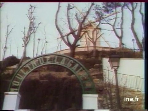 Glissement de terrain sur la Butte Montmartre - Archive INA