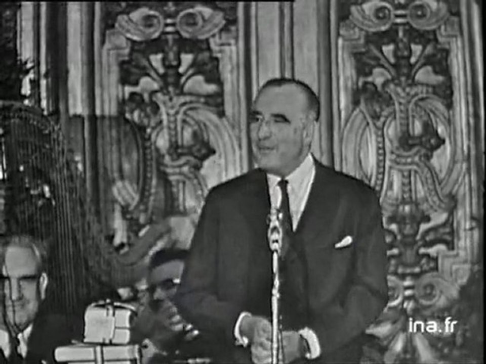 Concours général : discours de Fouchet et Pompidou