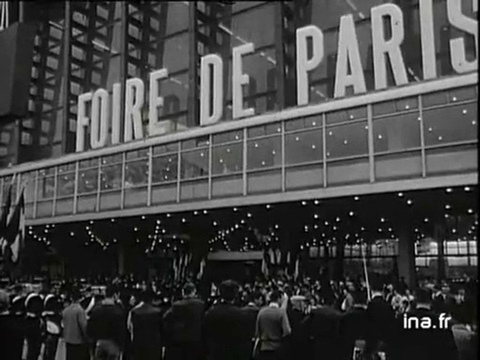 Georges Pompidou à la Foire de Paris 1965 - Archive INA