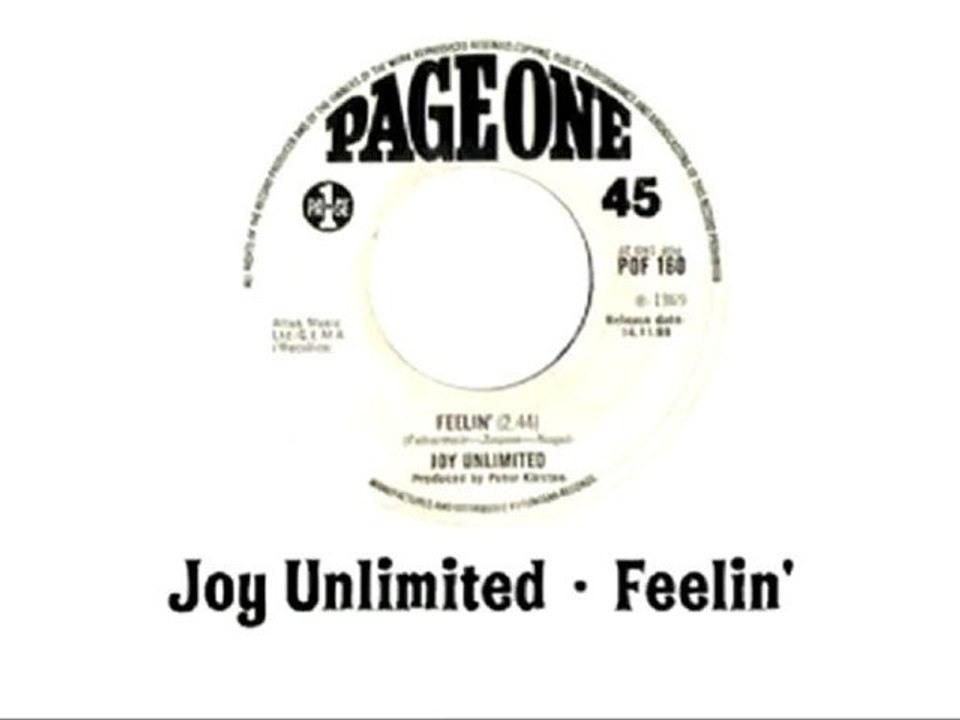 Joy Unlimited - Feelin'