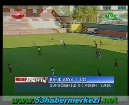 Güngören Belediyespor - Mersin İdmanyurdu Maç Özeti