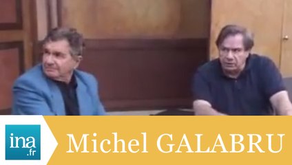 Les frères Galabru se retrouvent au théâtre - Archive INA