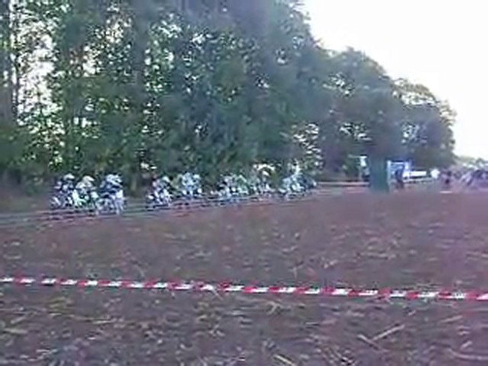 Départ 3éme manche pit bike