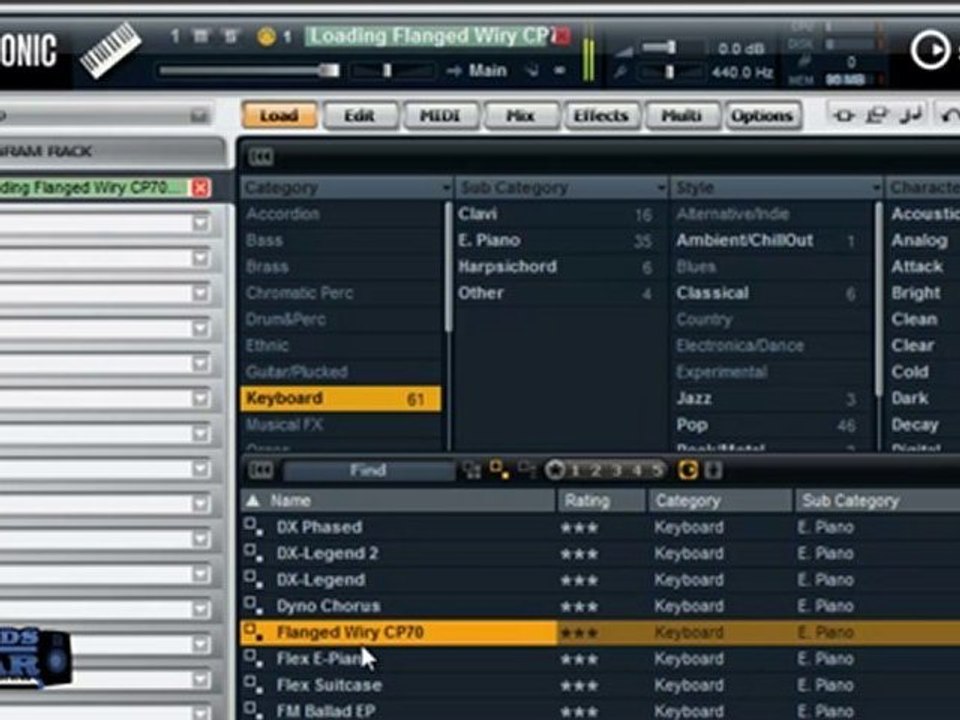 Halion Sonic keyboard sounds demo