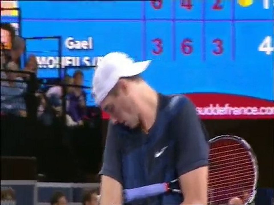 Vendredi 29 octobre Match Isner - Monfils