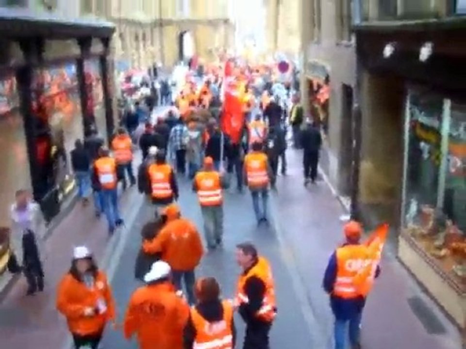 Manif Metz 28 octobre 2010 contre réforme des retraites