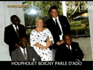 Houphouet boigny parle de la crise économique de 1990