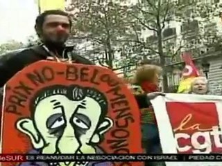 Video herunterladen: Continúan protestas en Francia por reforma a ley de pensiones