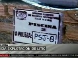 Comienza la explotación de litio en Bolivia
