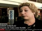 OLADE aprueba Resolución contra bloqueo a Cuba